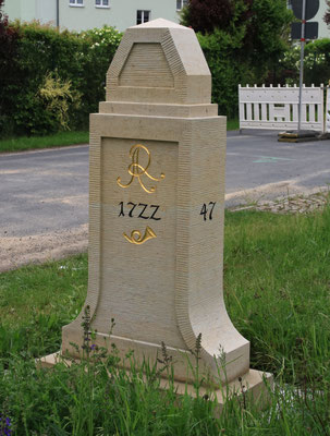 Viertelmeilenstein Großenhain