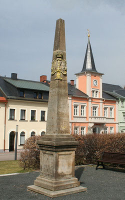 Distanzsäule Frauenstein 