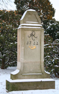 Viertelmeilenstein Königsbrück