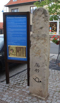 Viertelmeilenstein Weißensee