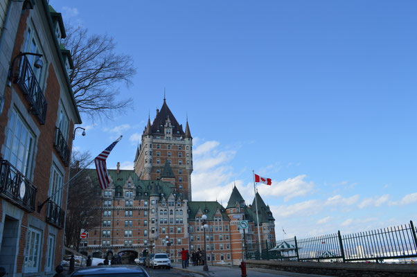 Célèbre château de Frontenac