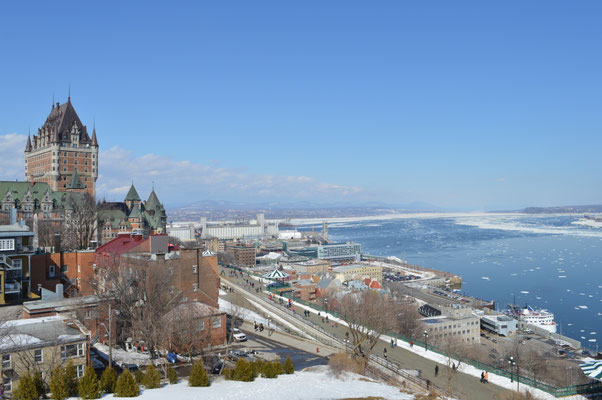 Une des nombreuses vues sur le Saint-Laurent