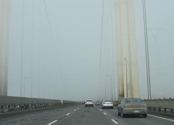 Après le soleil, le brouillard s'installe...