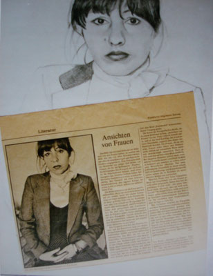 Ansichten von Frauen, DIN A3, Collage