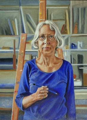 Eva, Öl auf Leinwand, 60x80cm (2024)
