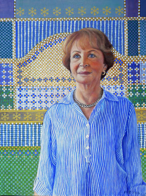 Fridrun, Öl auf Leinwand, 60x80cm (2024)