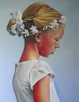 Paulina, fertiggestellt  Öl auf Leinwand (2019)