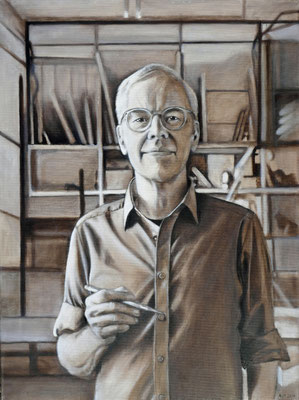 Stephan, Öl auf Leinwand, 60x80cm (2024)