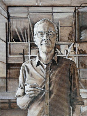 Stephan, Öl auf Leinwand, 60x80cm (2024)