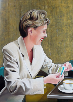 Margarete, 70x100cm, Öl auf Leinwand (2017)