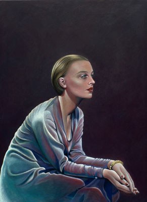 Junge Frau, 70x100cm, Öl auf Leinwand (2015)