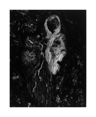 Hooded Tree Spirit, Ipswich, Mass 1960 (Alternate exposure-dark)