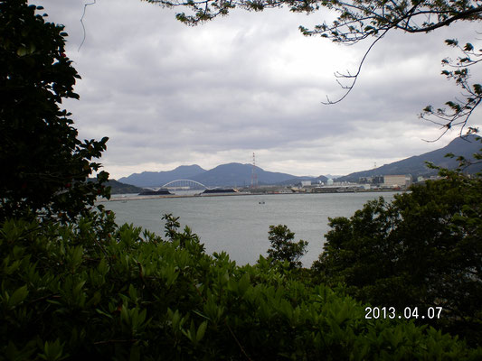 小島古墳からの風景