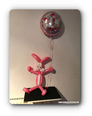 Hase aus Luftballon