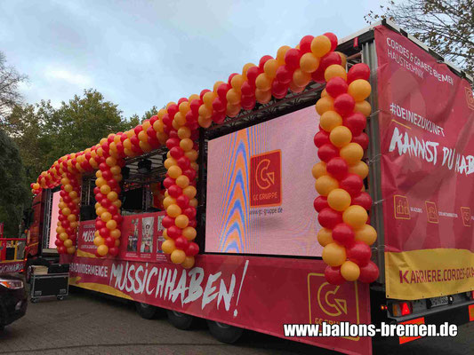 Freimarktsumzug 2018 - LKW-Dekoration