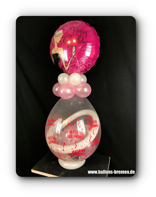 Happy Birthday Verpackungsballon