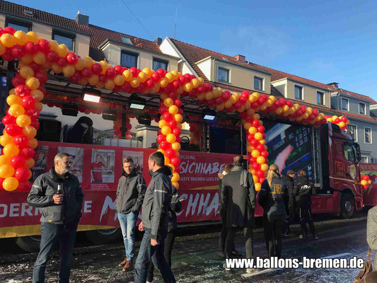 Freimarktsumzug 2018 - kurz vor der Abfahrt 