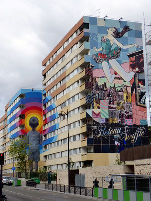 "Paris Boulevard 13ème arrondissement"  cliché réalisé par  Laurent
