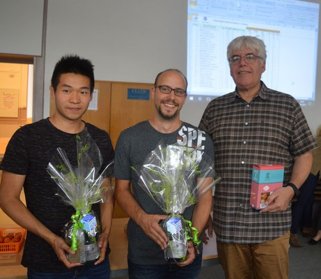 Podium du tournoi open