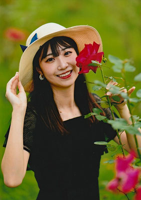 佳作　微笑　松木賢二