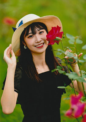 佳作　微笑　松木賢二