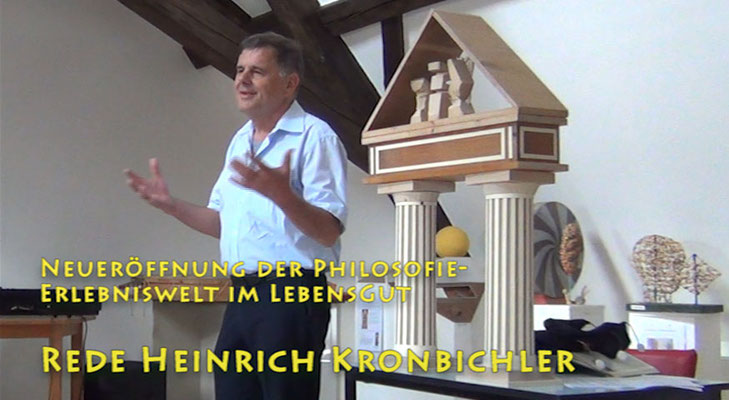 Sophia-Ausstellung Neueröffnung Rede Heinrich Kronbichler