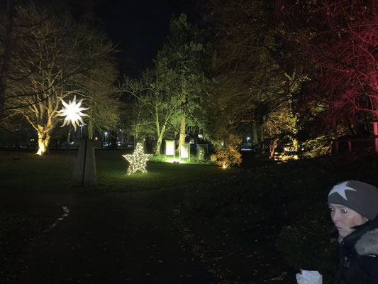 Lichterglanz im Schloßgarten von Cuxhaven