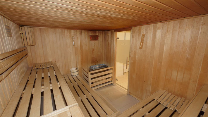 Die Sauna in der "Residenz Hohe Lith"
