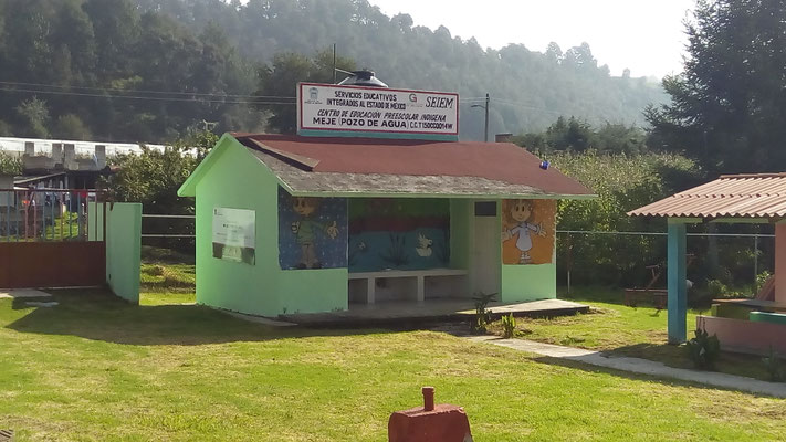 preescolar "Meje" pozo de agua/Foto: Blanca Azucena Martínez Álvarez