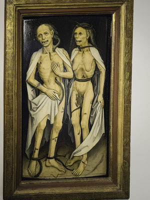 Bild: Bild verstorbenes Liebespaar 1470 im Musée de l'Œuvre Notre-Dame in Strasbourg