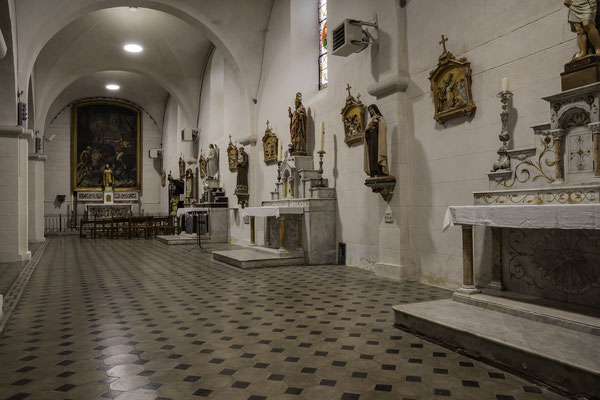 Bild: Im Innern der Église Saint-Pierre in Cotignac