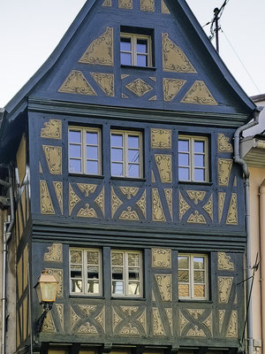 Häuser in der Altstadt von Saverne