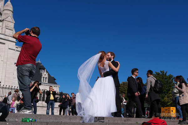 Bild: Hochzeit in der Basilique du Sacré Coeur de Montmartre