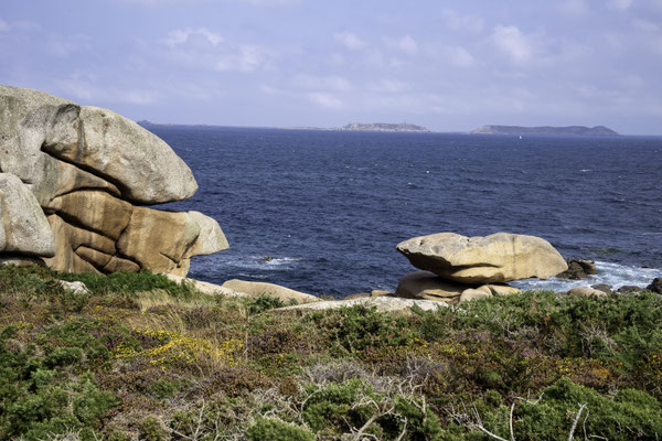 Bild: Felsformationen am Sentier des Douniers in Ploumanac´h in Ploumanac´h