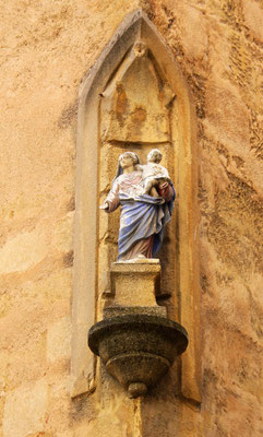 Bild: Figur an Hauswand in Aix-en-Provence