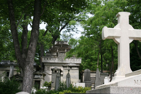 Bild: Cimitiere Père Lachaise in Paris  