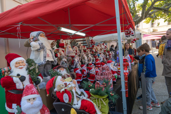 Bild: Weihnachtsmarkt in Fontvielle, Bouches du Rhône 