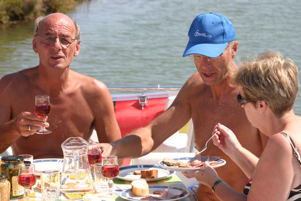 Bild: Hausboot-Tour auf dem Canal du Rhône a Sète und Étang de Thau in den Canal du Midi 