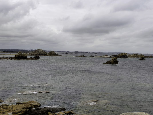 Bild: Das Umfeld der Maison le Gouffre, Bretagne 