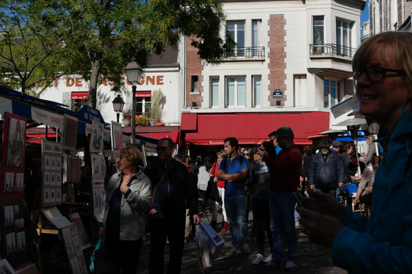 Bild: Place Tertre in Paris 