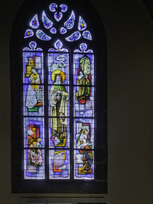 Bild: Kirchenfenster in der Église Notre-Dame-de-la-Nativité de Saverne
