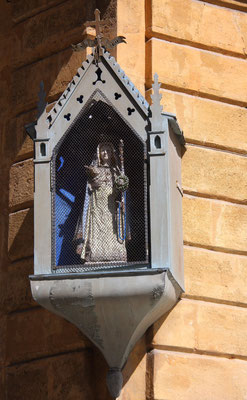 Bild: Figur an Hauswand in Aix-en-Provence
