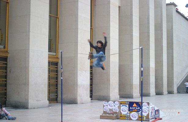 Bild: Darbietungen am Trocadéro, Paris 