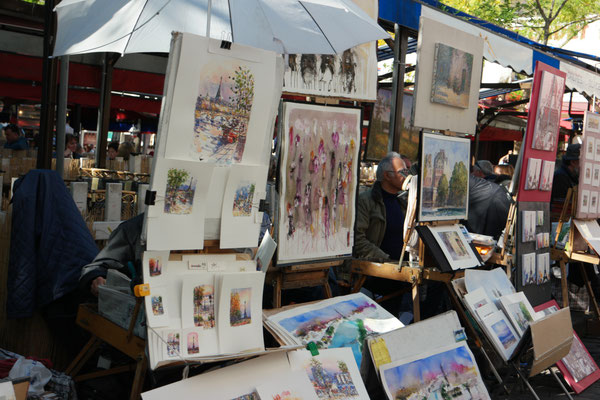 Bild: Place Tertre in Paris