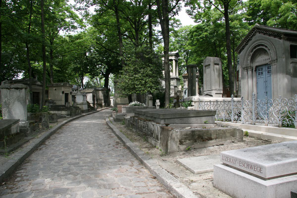 Bild: Cimitiere Père Lachaise in Paris 