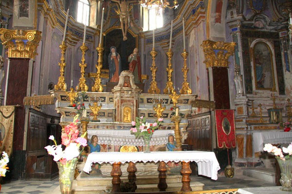 Bild: Kirche Èglise Saint-Sauveur in Saorge