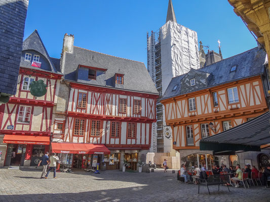 Bild: In der Altstadt von Vannes 