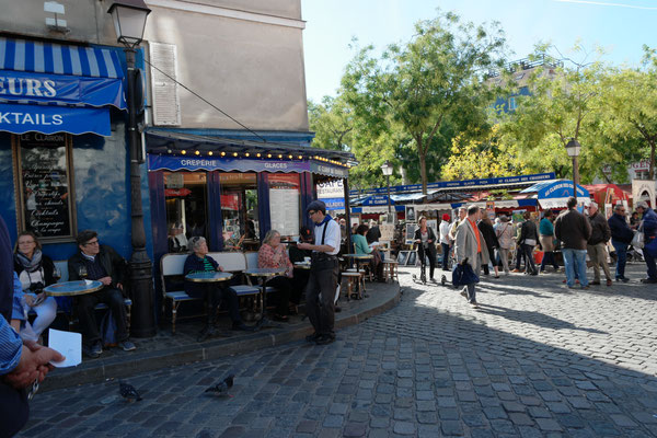 Bild: Place Tertre in Paris 