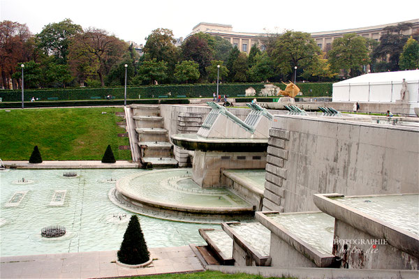 Bild: Im Jardin de Trocadéro