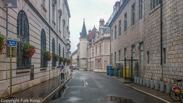 In den Straßen von BESANÇON